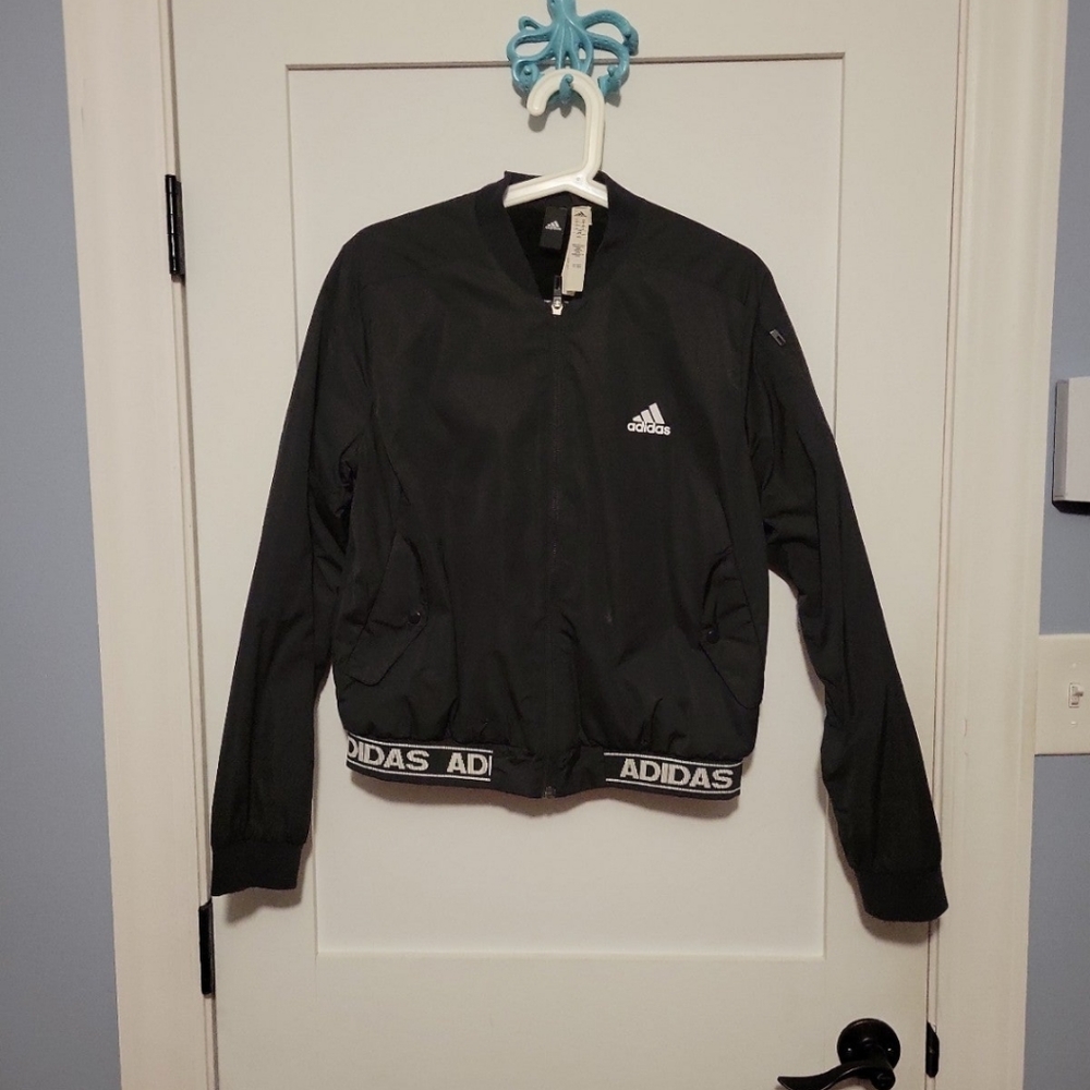 adidas Black Varsity Jacket